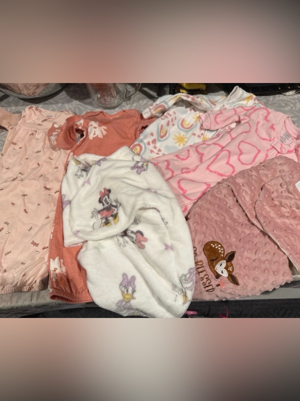 Baby girl gown bundle